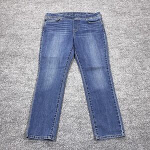 Levi's Jeans Juniors 14 Blue Medium Wash Straight Stretch Denim 5-Pocket